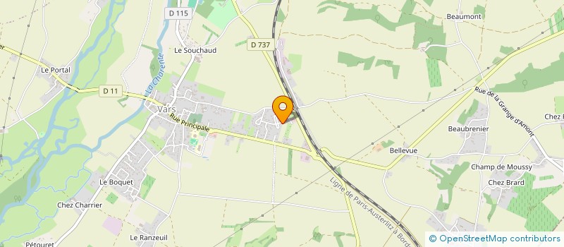 localisation de l'entreprise MADAME BEATRICE LACOUR  VARS