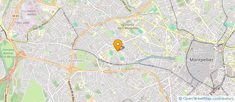 localisation de l'entreprise MADAME BEATRICE LAFFORGUE à MONTPELLIER