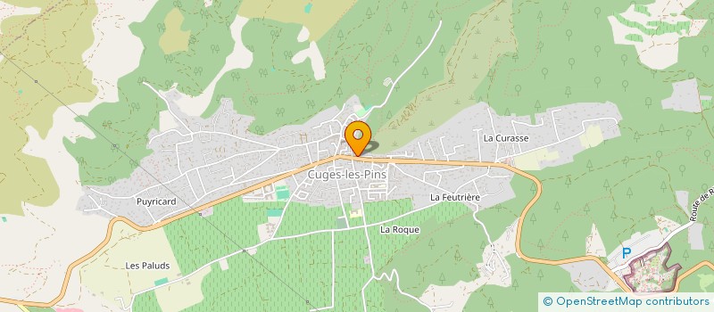 localisation de l'entreprise MADAME BEATRICE LAGARRIGUE  CUGES-LES-PINS