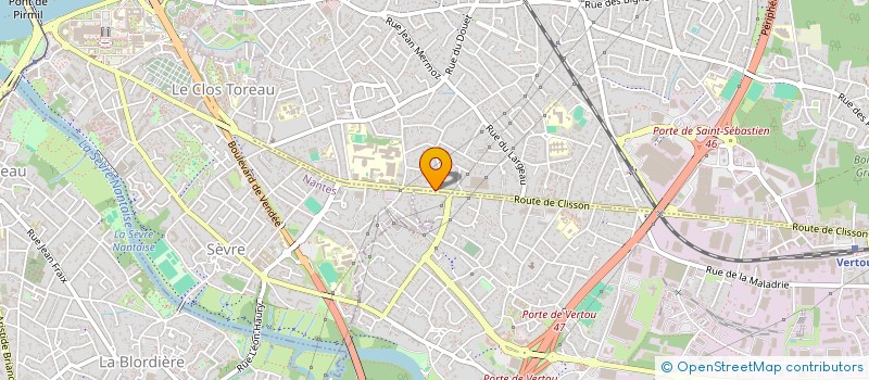 localisation de l'entreprise MADAME BEATRICE LAIDIN à SAINT-SEBASTIEN-SUR-LOIRE