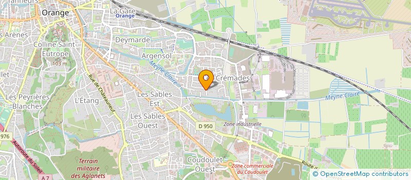 localisation de l'entreprise MADAME BEATRICE LAMBERT  ORANGE