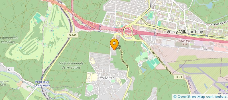 localisation de l'entreprise MADAME BEATRICE LANGHADE  JOUY-EN-JOSAS