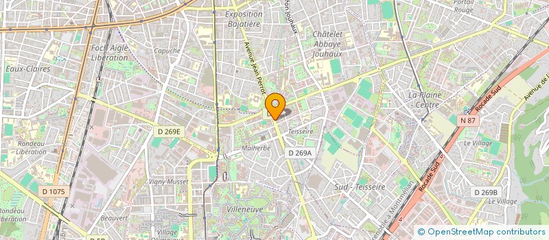 localisation de l'entreprise MADAME BEATRICE LANIECE à GRENOBLE