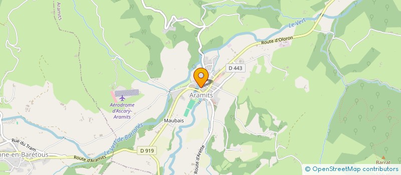 localisation de l'entreprise MADAME BEATRICE LARRICQ  LANNE-EN-BARETOUS