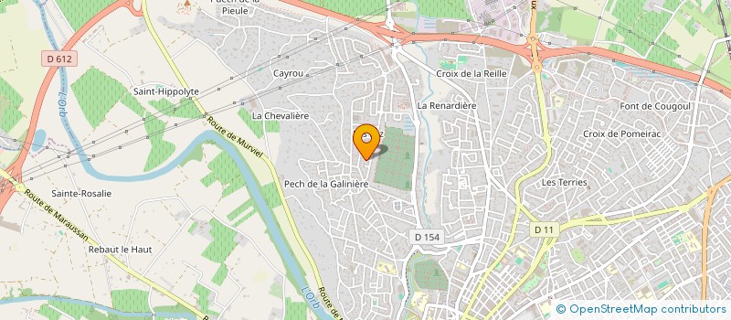 localisation de l'entreprise MADAME BEATRICE LAUGA à BEZIERS