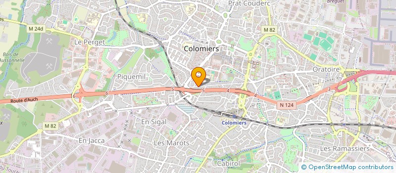 localisation de l'entreprise MADAME BEATRICE LAUNOIS à COLOMIERS