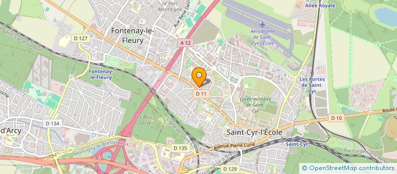 localisation de l'entreprise MADAME BEATRICE LAURENT  SAINT-CYR-L'ECOLE