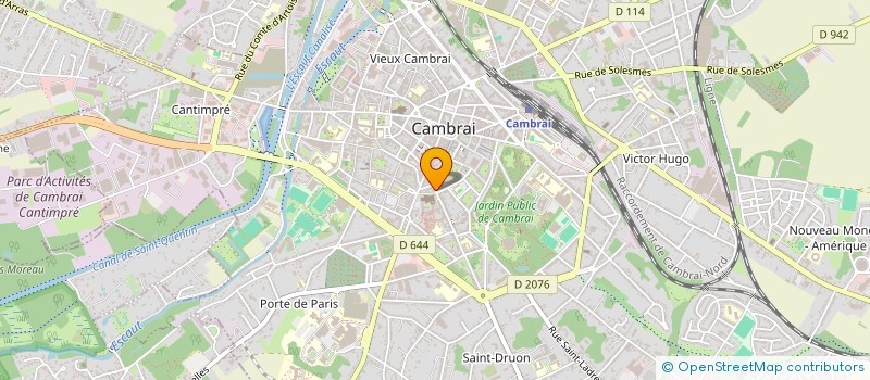 localisation de l'entreprise MADAME BEATRICE LAURENT à CAMBRAI