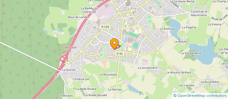 localisation de l'entreprise MADAME BEATRICE LAURET  LIFFRE