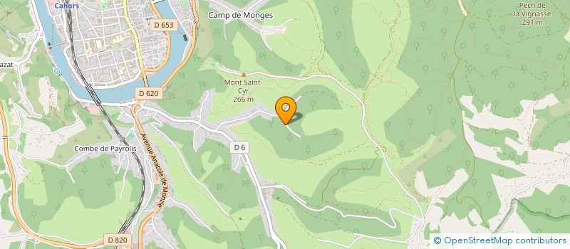 localisation de l'entreprise MADAME BEATRICE LE BAS  CAHORS