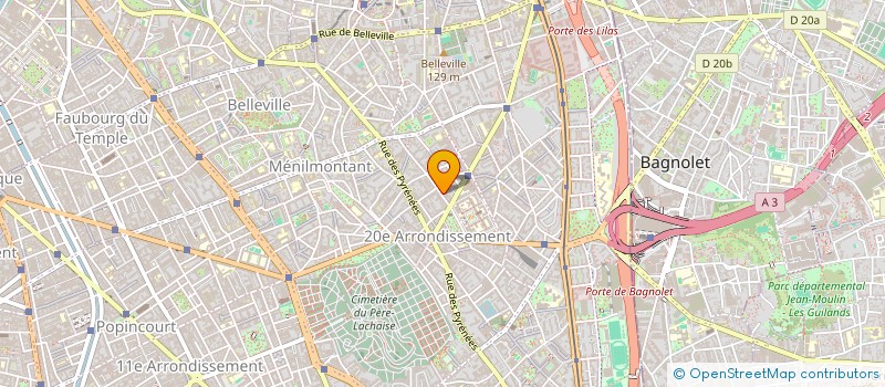 localisation de l'entreprise MADAME BEATRICE LE GALL  PARIS