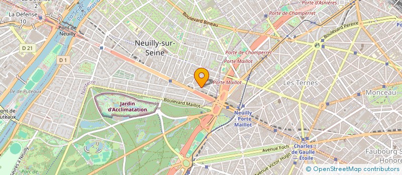 localisation de l'entreprise MADAME BEATRICE LE MOIGN à NEUILLY-SUR-SEINE
