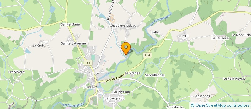 localisation de l'entreprise MADAME BEATRICE LECOCQ à FURSAC