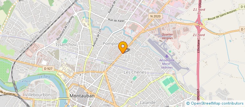 localisation de l'entreprise MADAME BEATRICE LEGRAND à MONTAUBAN