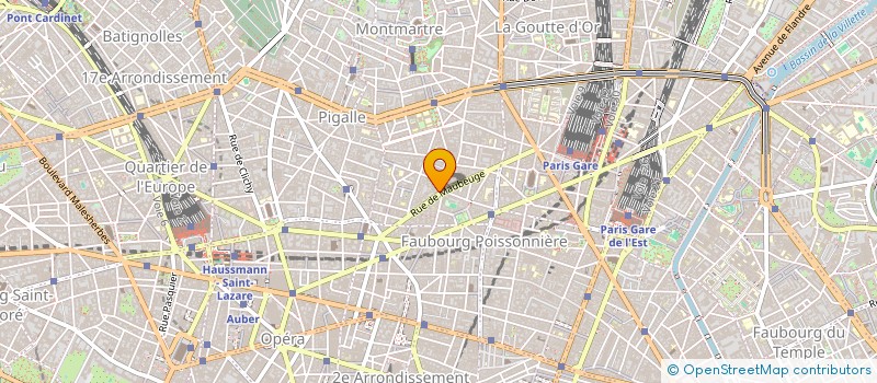 localisation de l'entreprise MADAME BEATRICE LELOUARD à PARIS