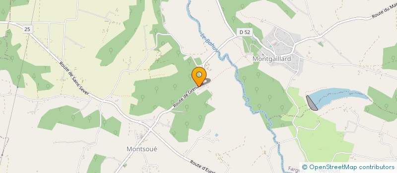 localisation de l'entreprise MADAME BEATRICE LEMARCHAND  MONTSOUE