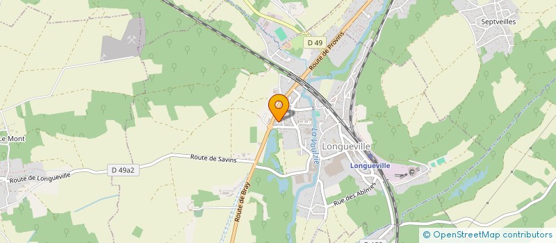 localisation de l'entreprise MADAME BEATRICE LEMERLE  LONGUEVILLE