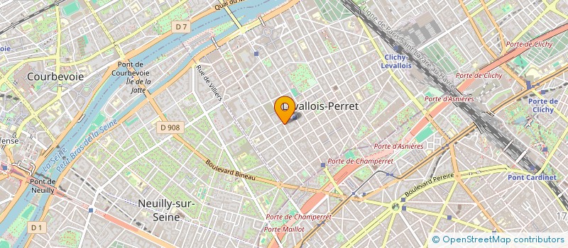 localisation de l'entreprise MADAME BEATRICE LENOIR à LEVALLOIS-PERRET