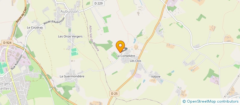 localisation de l'entreprise MADAME BEATRICE LEPELTIER à ATHIS-VAL DE ROUVRE