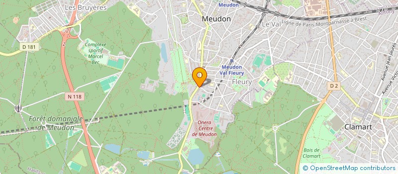 localisation de l'entreprise MADAME BEATRICE LEPRINCE à MEUDON
