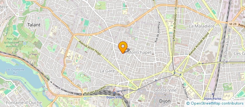 localisation de l'entreprise MADAME BEATRICE LEPROUST  DIJON