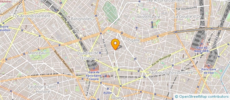 localisation de l'entreprise MADAME BEATRICE LEROY  PARIS