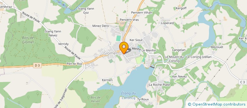 localisation de l'entreprise MADAME BEATRICE LETESSIER  GLOMEL