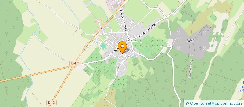 localisation de l'entreprise MADAME BEATRICE LETONDAL  VELLEFREY-ET-VELLEFRANGE