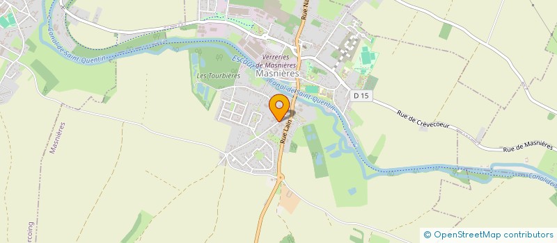 localisation de l'entreprise MADAME BEATRICE LIETIN  MASNIERES