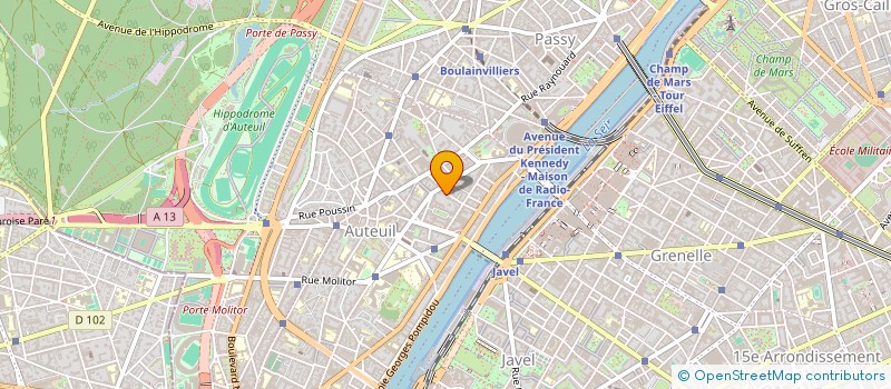 localisation de l'entreprise MADAME BEATRICE LISSAGUE  PARIS