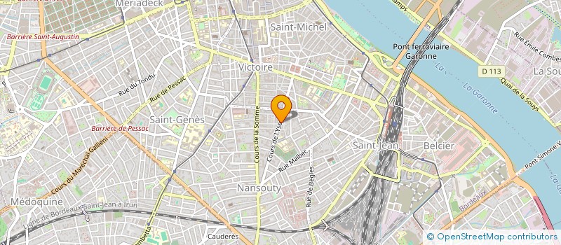 localisation de l'entreprise MADAME BEATRICE LOBERA à BORDEAUX