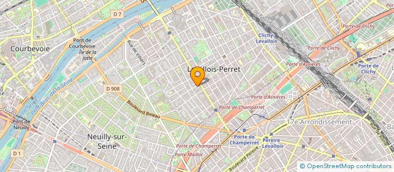 localisation de l'entreprise MADAME BEATRICE LODENOS à LEVALLOIS-PERRET