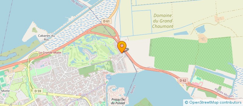 localisation de l'entreprise MADAME BEATRICE LOPEZ à LA GRANDE-MOTTE