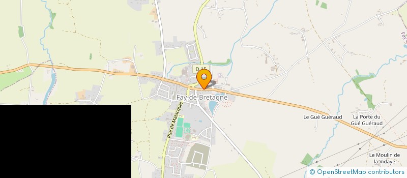 localisation de l'entreprise MADAME BEATRICE LOQUET  FAY-DE-BRETAGNE