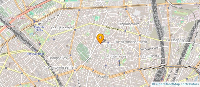 localisation de l'entreprise MADAME BEATRICE LOUIS à PARIS