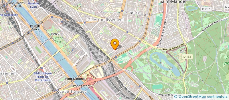 localisation de l'entreprise MADAME BEATRICE LOUVAT  PARIS