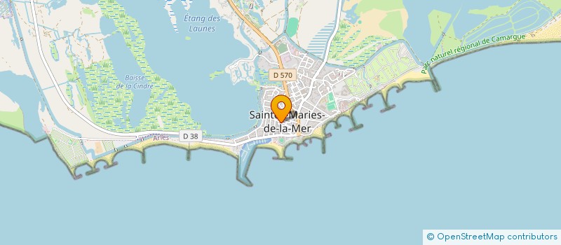 localisation de l'entreprise MADAME BEATRICE LUGHERINI à SAINTES-MARIES-DE-LA-MER