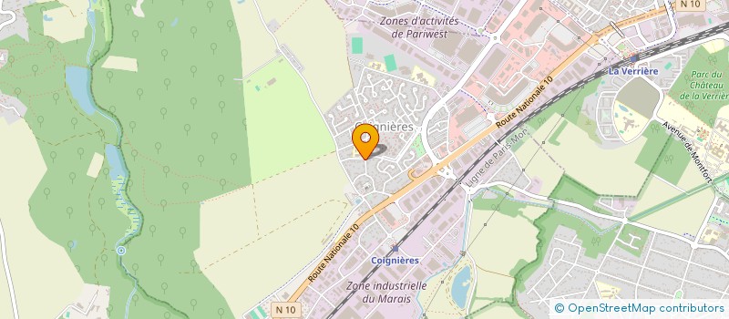 localisation de l'entreprise MADAME BEATRICE MAIRE  COIGNIERES