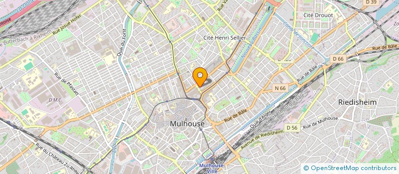 localisation de l'entreprise MADAME BEATRICE MALDONADO  MULHOUSE