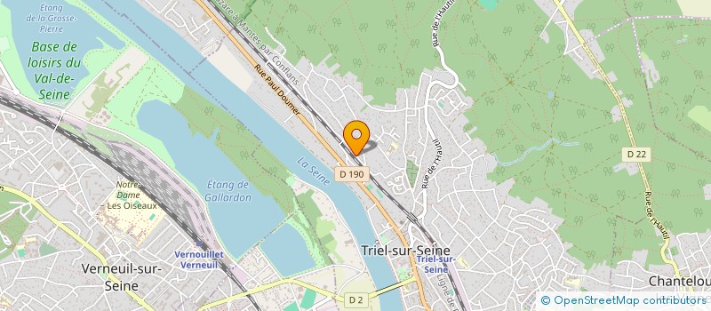 localisation de l'entreprise MADAME BEATRICE MARCY  TRIEL-SUR-SEINE