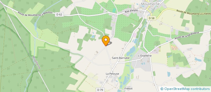 localisation de l'entreprise MADAME BEATRICE MARGALE  MOULIHERNE