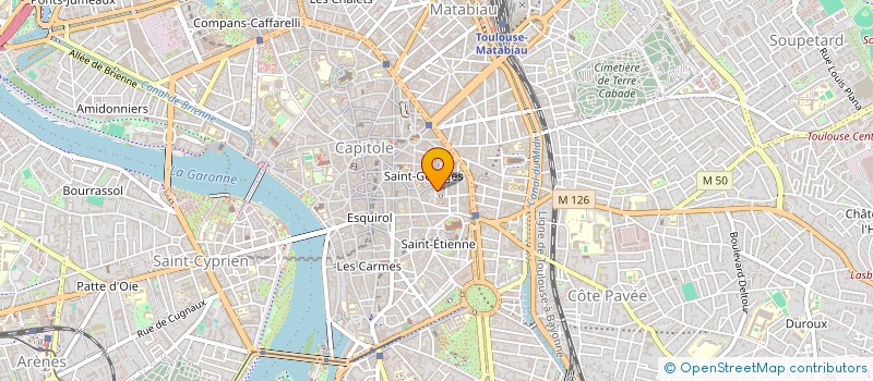 localisation de l'entreprise MADAME BEATRICE MARICHY à TOULOUSE