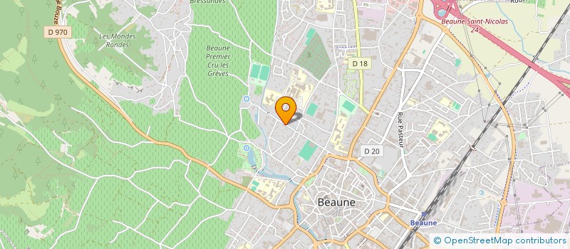 localisation de l'entreprise MADAME BEATRICE MARIE-PAULE LONG à BEAUNE