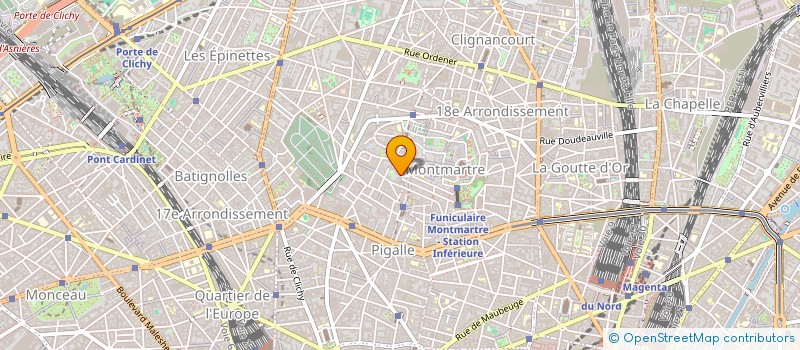 localisation de l'entreprise MADAME BEATRICE MARKOVITCH  PARIS