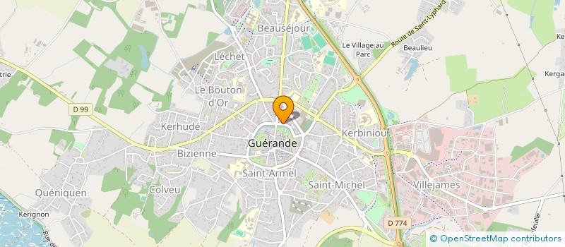 localisation de l'entreprise MADAME BEATRICE MARQUET à GUERANDE
