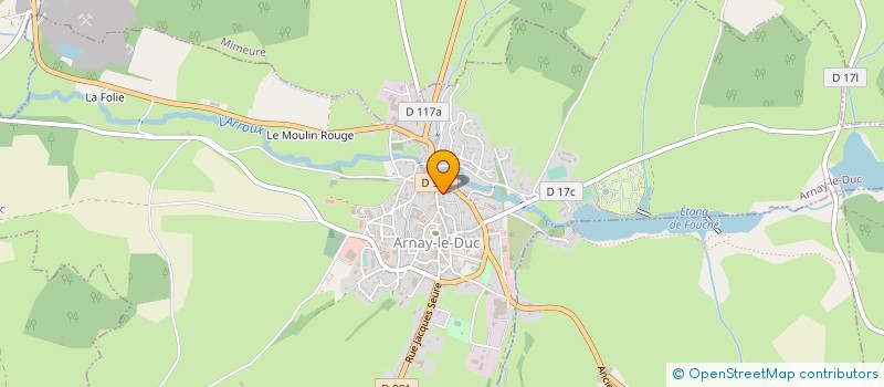 localisation de l'entreprise MADAME BEATRICE MARTIN à VIEVY