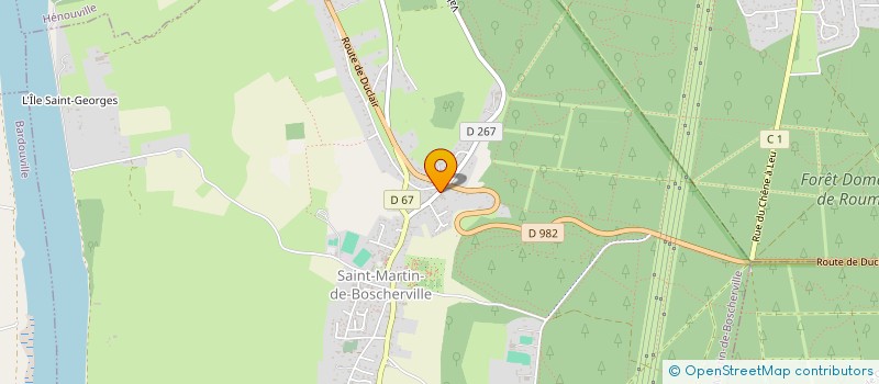 localisation de l'entreprise MADAME BEATRICE MARTIN  SAINT-MARTIN-DE-BOSCHERVILLE