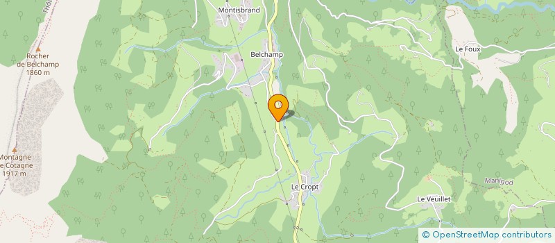 localisation de l'entreprise MADAME BEATRICE MARTY  LES CLEFS