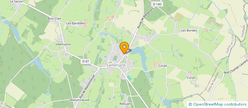 localisation de l'entreprise MADAME BEATRICE MATOS  SAILLENARD