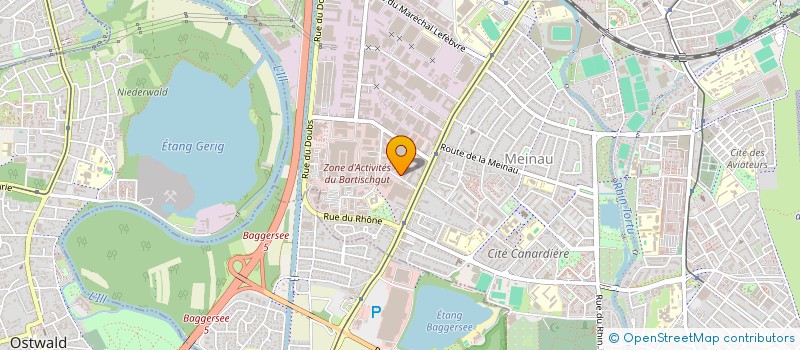 localisation de l'entreprise MADAME BEATRICE MAUTIN  STRASBOURG